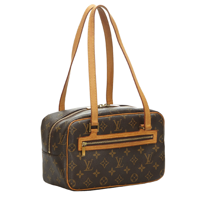 

Louis Vuitton Monogram Canvas Cite MM Bag, Brown