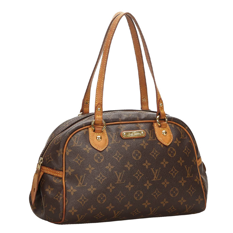 

Louis Vuitton Monogram Canvas Montorgueil GM Bag, Brown