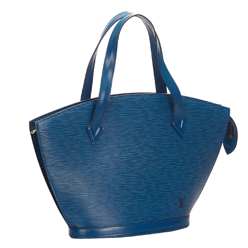 

Louis Vuitton Blue Epi Leather Saint Jacques PM Short Strap Bag