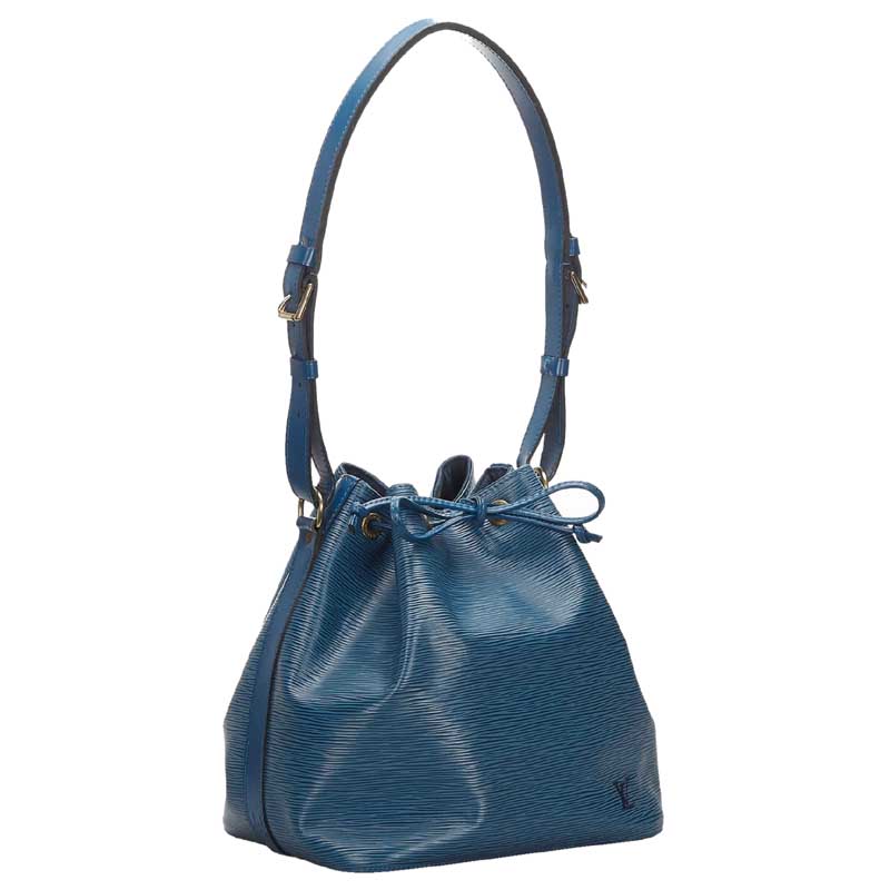 

Louis Vuitton Blue Epi Leather Petit Noe Bag