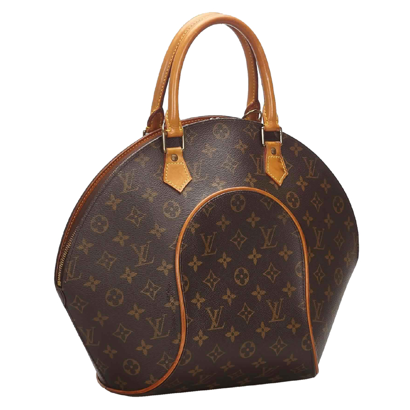 

Louis Vuitton Monogram Canvas Ellipse MM Bag, Brown