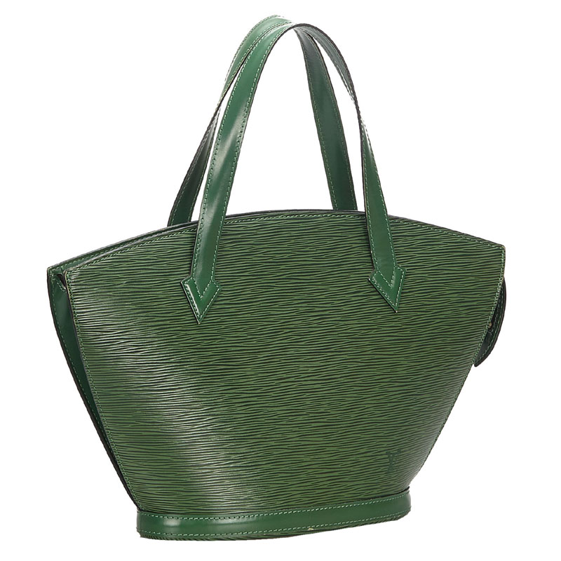 

Louis Vuitton Green Epi Leather Saint Jacques PM Short Strap Bag