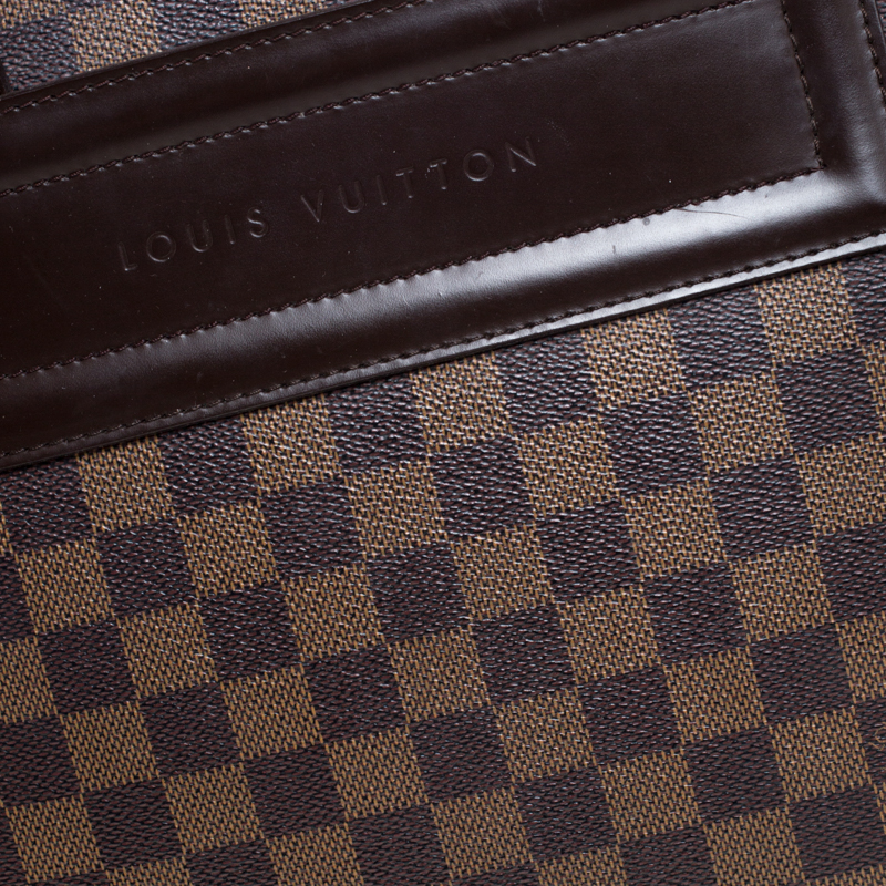 Parioli cloth tote Louis Vuitton Brown in Cloth - 19243290