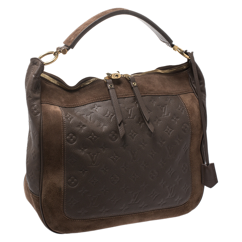 Louis Vuitton Ombre Monogram Empreinte Leather Audacieuse MM Bag