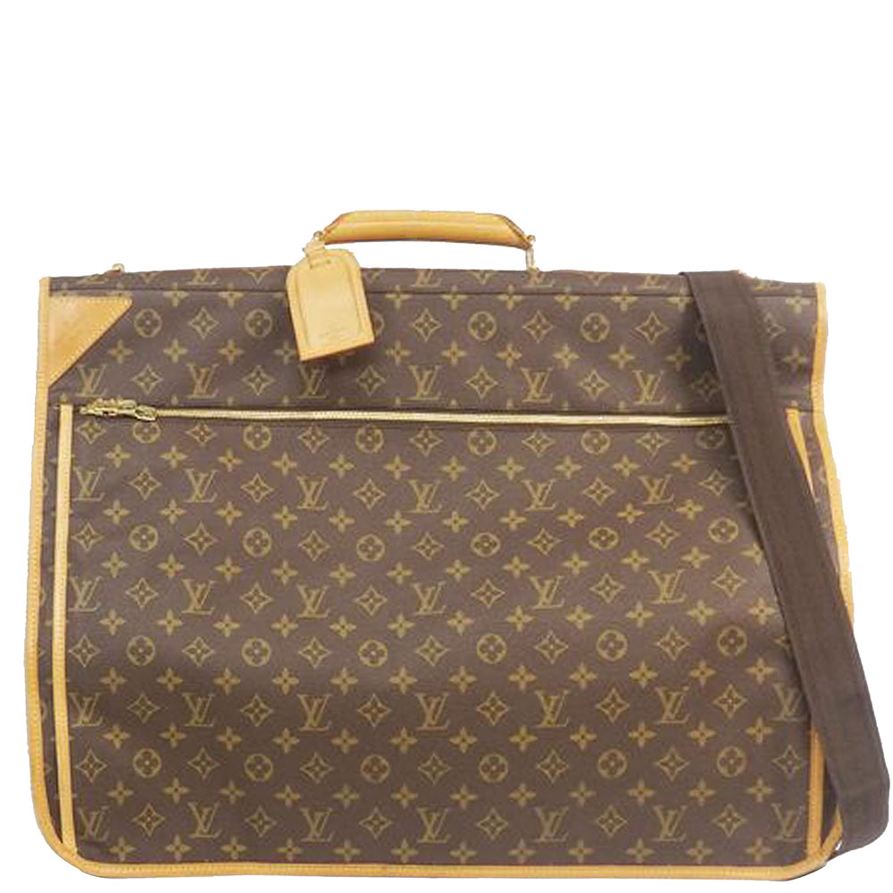 Pre-owned Louis Vuitton Monogram Canvas Portable Cabine Bag In Brown