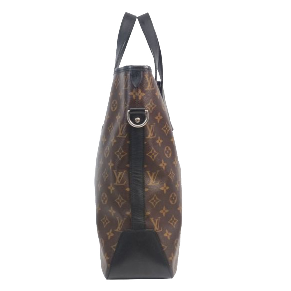 

Louis Vuitton Monogram Canvas Macassar Davis Tote, Black