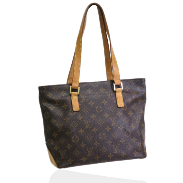 Pre Owned Louis Vuitton Monogram Cabas Piano Tote