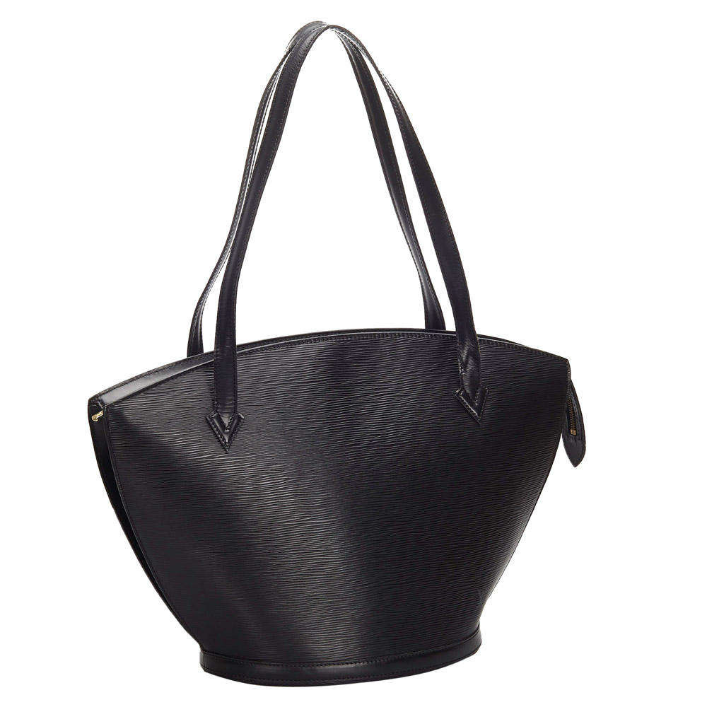 

Louis Vuitton Black Epi Leather Saint Jacques GM Long Strap Bag