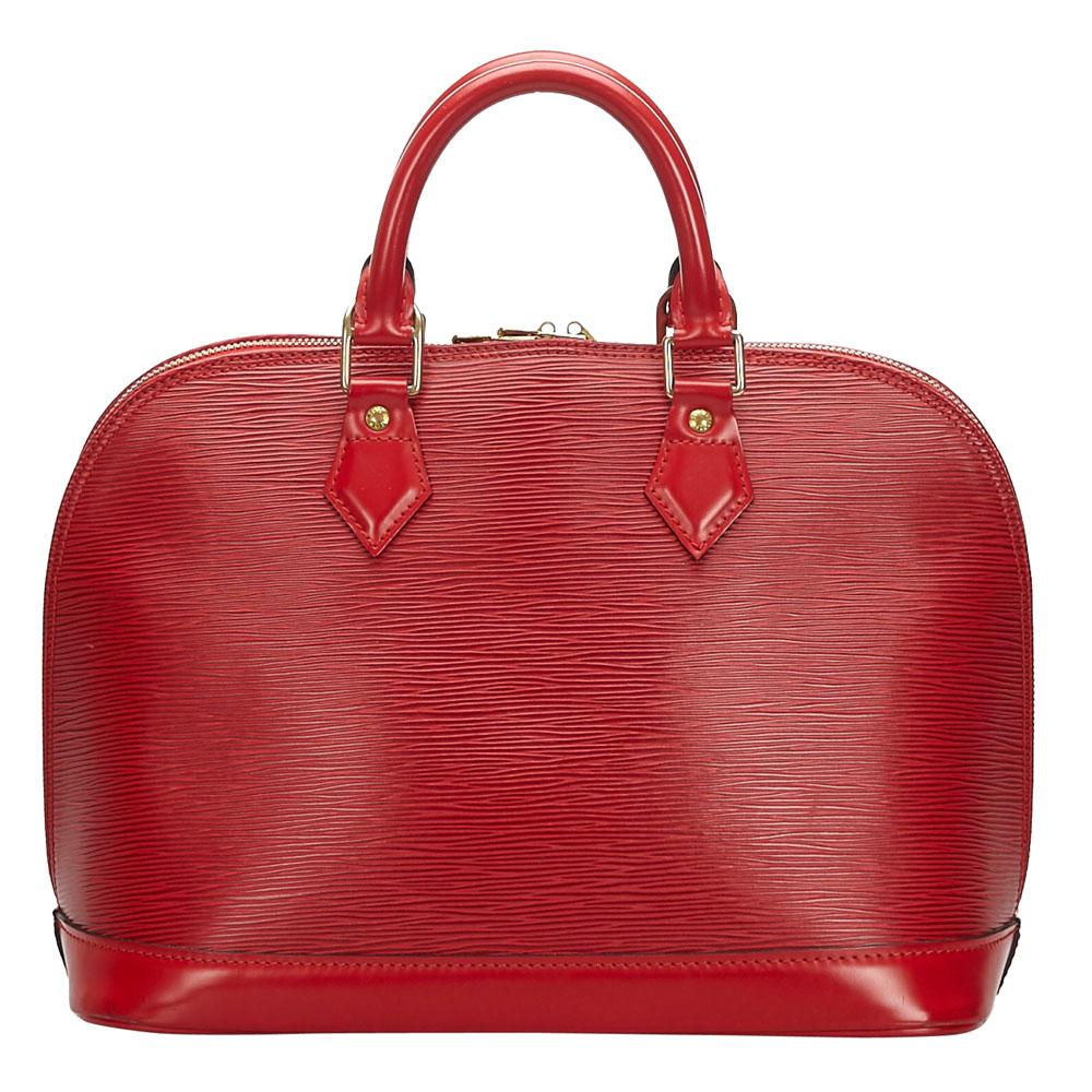 Louis Vuitton Red Epi Leather Alma PM Bag Louis Vuitton | TLC
