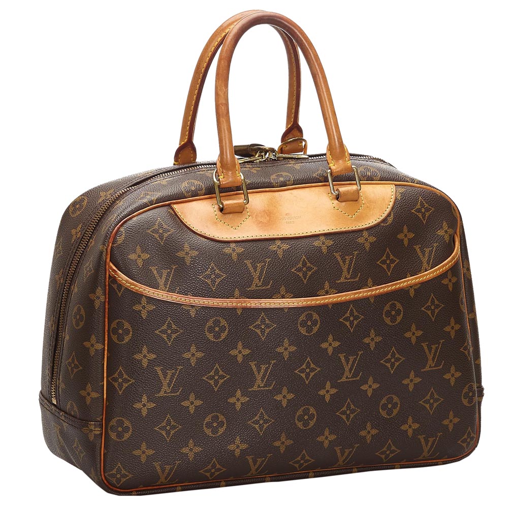 

Louis Vuitton Monogram Canvas Deauville Bag, Brown