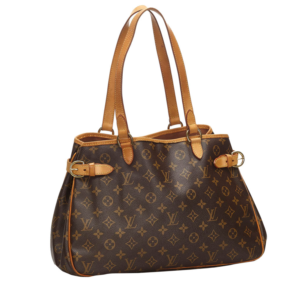 

Louis Vuitton Monogram Canvas Batignolles Horizontal Bag, Brown