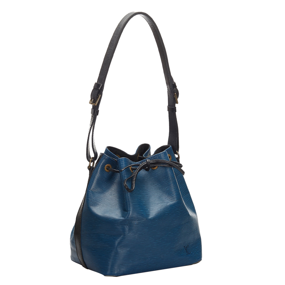 

Louis Vuitton Blue Epi Leather Petit Bicolor Noe Bag