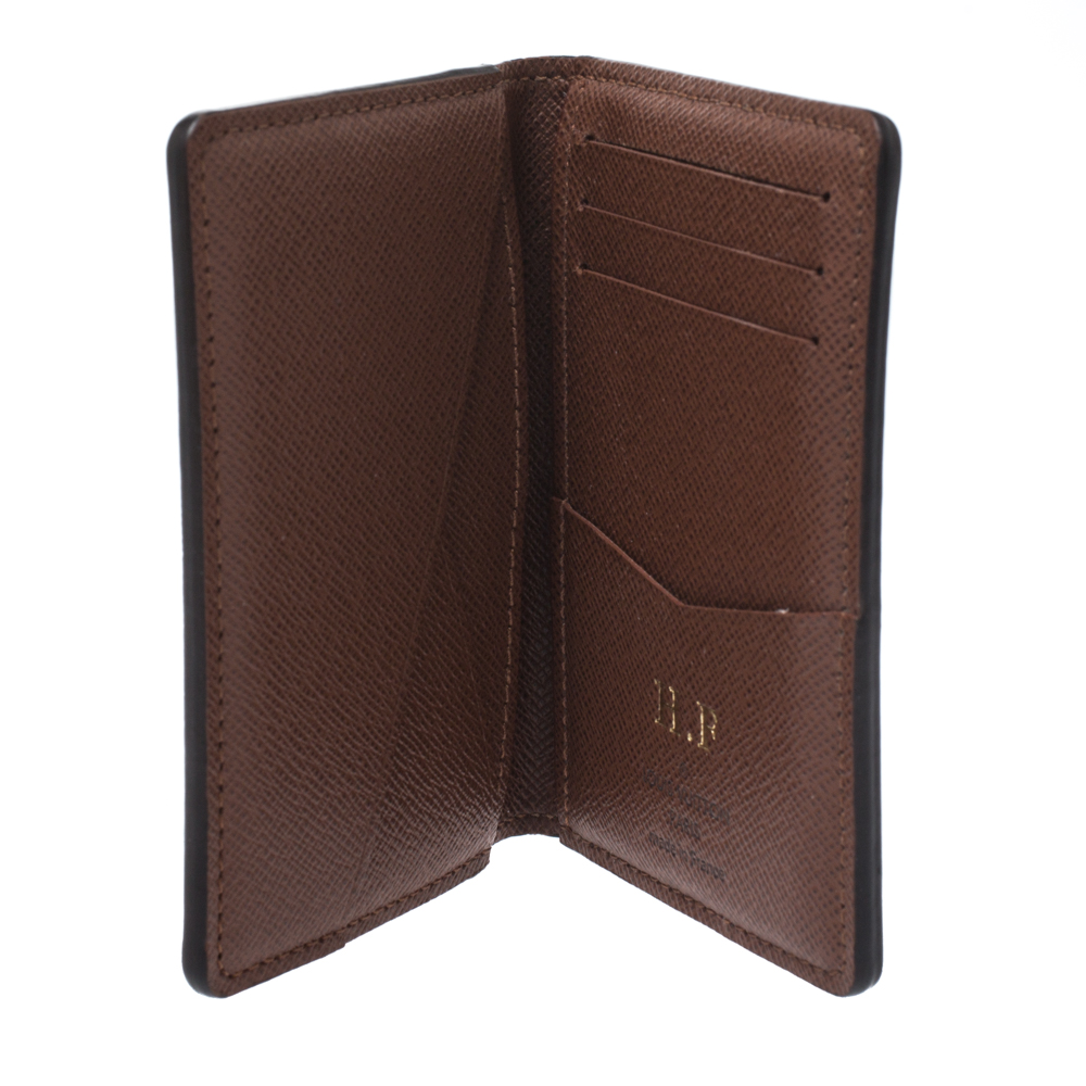 

Louis Vuitton Monogram Canvas Pocket Organizer, Brown