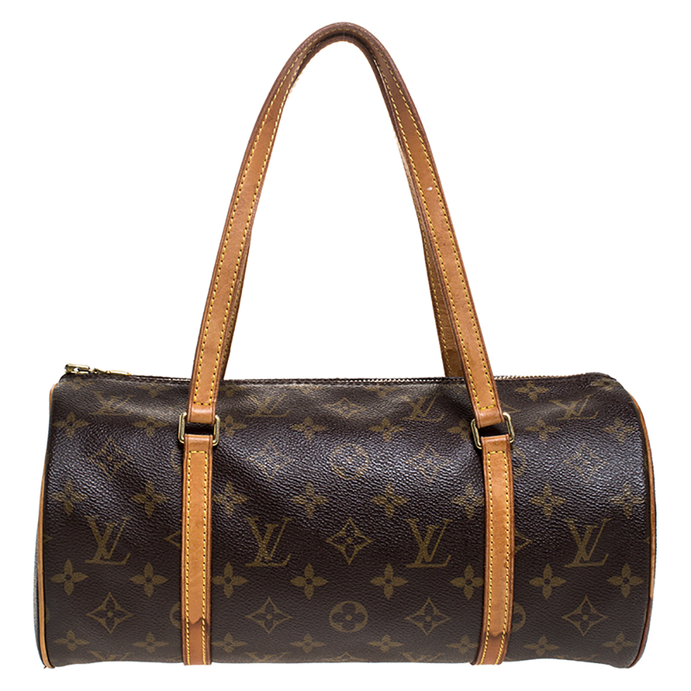 Pre Owned Louis Vuitton Monogram Canvas Papillon 30 Bag