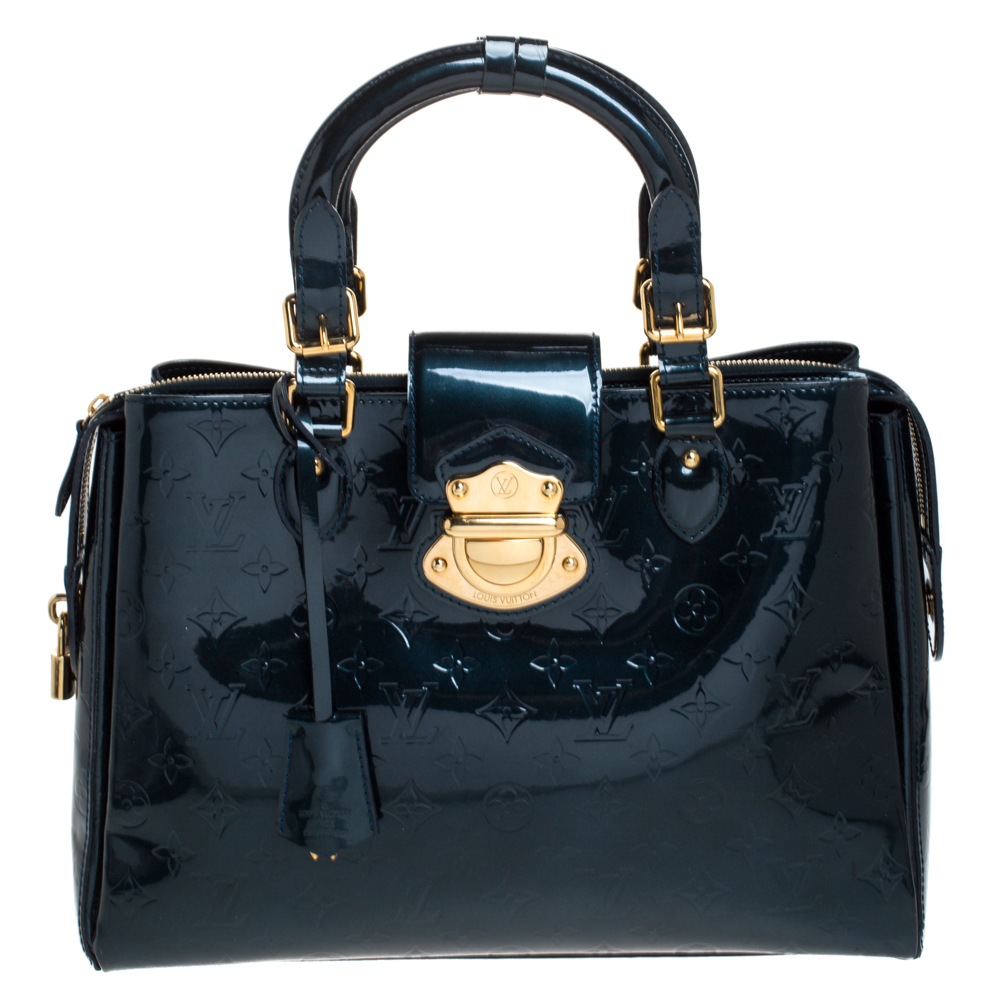 Pre Owned حقيبة لوي فيتون مالروز أفنو فيرنيه مونوغرامية زرقاء نوي