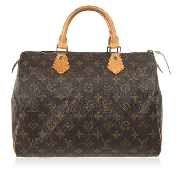 Pre Owned Louis Vuitton Monogram Speedy 30