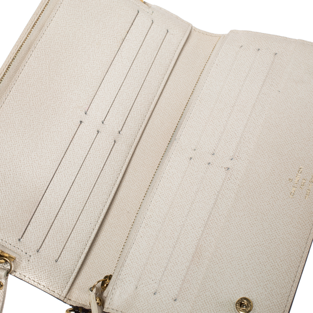 

Louis Vuitton White Monogram Canvas Insolite Wallet