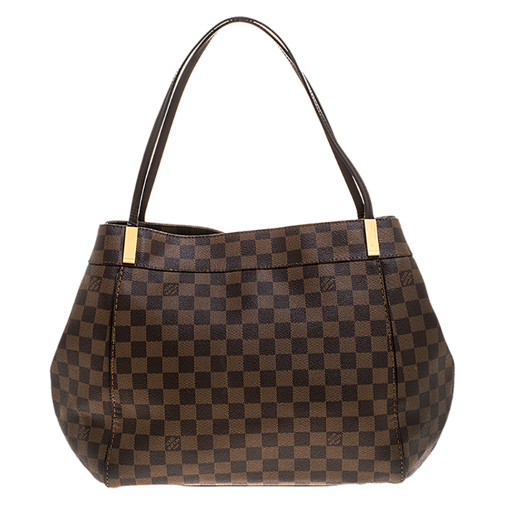 Pre Owned Louis Vuitton Damier Ebene Canvas Marylebone GM Bag