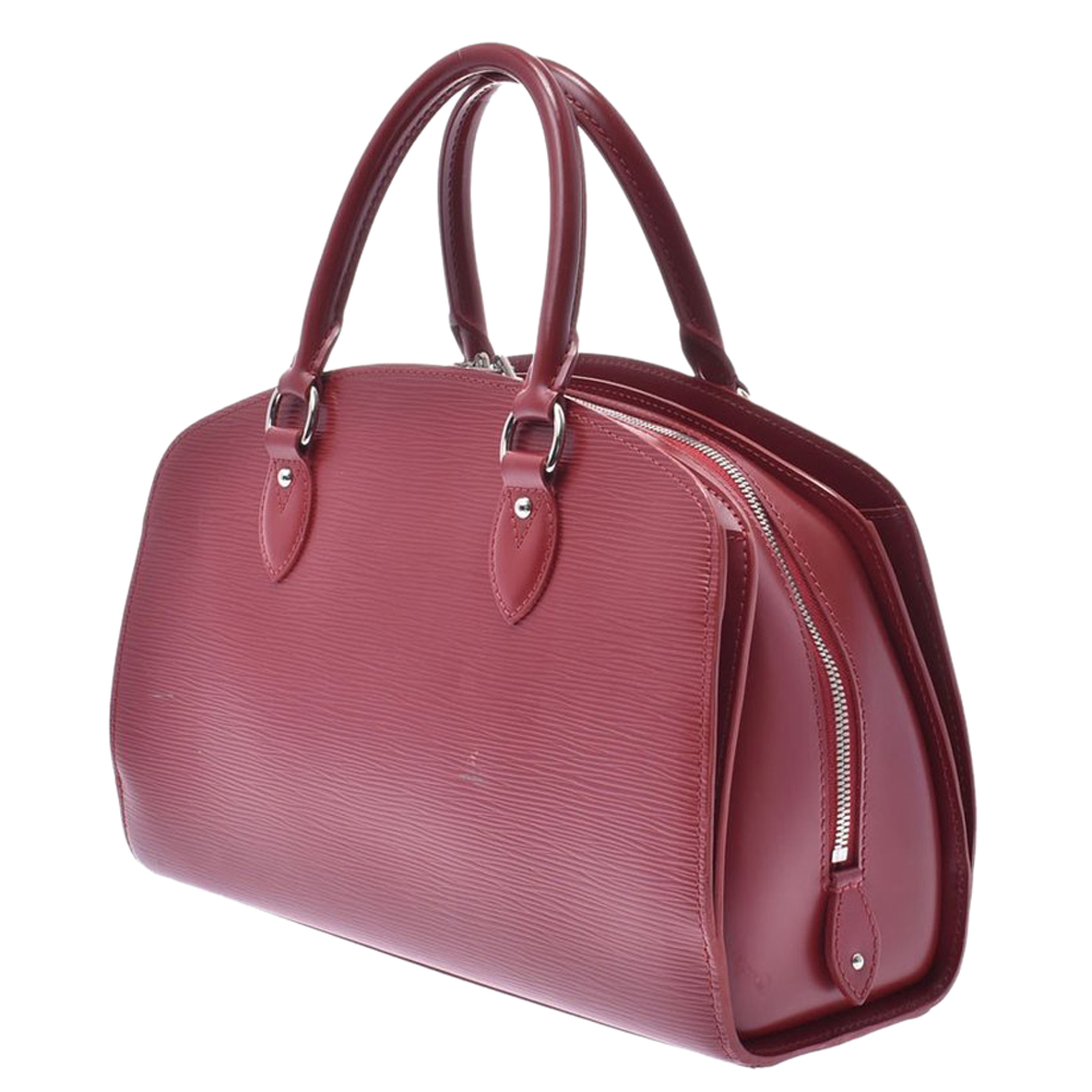 

Louis Vuitton Ruby Epi Leather Pont-Neuf PM Bag, Red