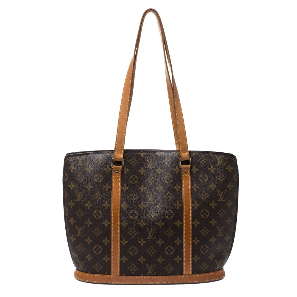 Pre-Owned Louis Vuitton Monogram Canvas Babylone Bag In Brown | ModeSens