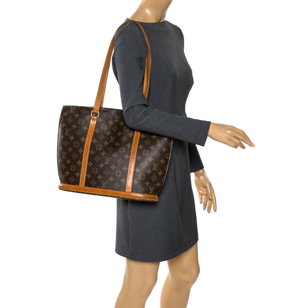 

Louis Vuitton Monogram Canvas Babylone Bag, Brown