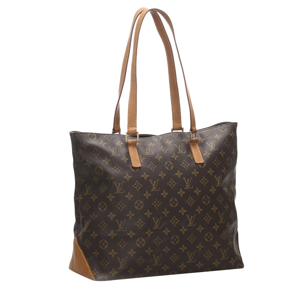 

Louis Vuitton Monogram Canvas Cabas Mezzo Tote, Brown
