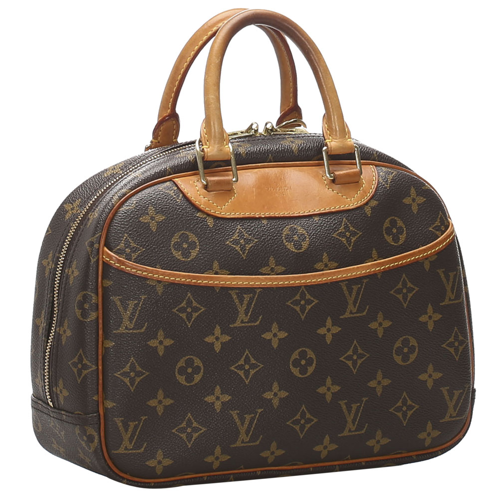 

Louis Vuitton Monogram Canvas Trouville Bag, Brown