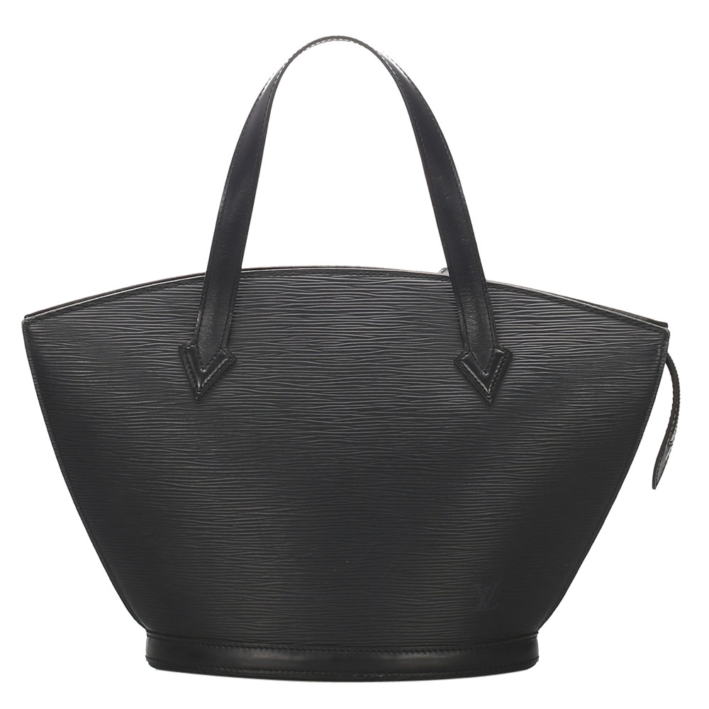 Pre-Owned Louis Vuitton Black Epi Leather Saint Jacques Pm Short Strap Bag | ModeSens