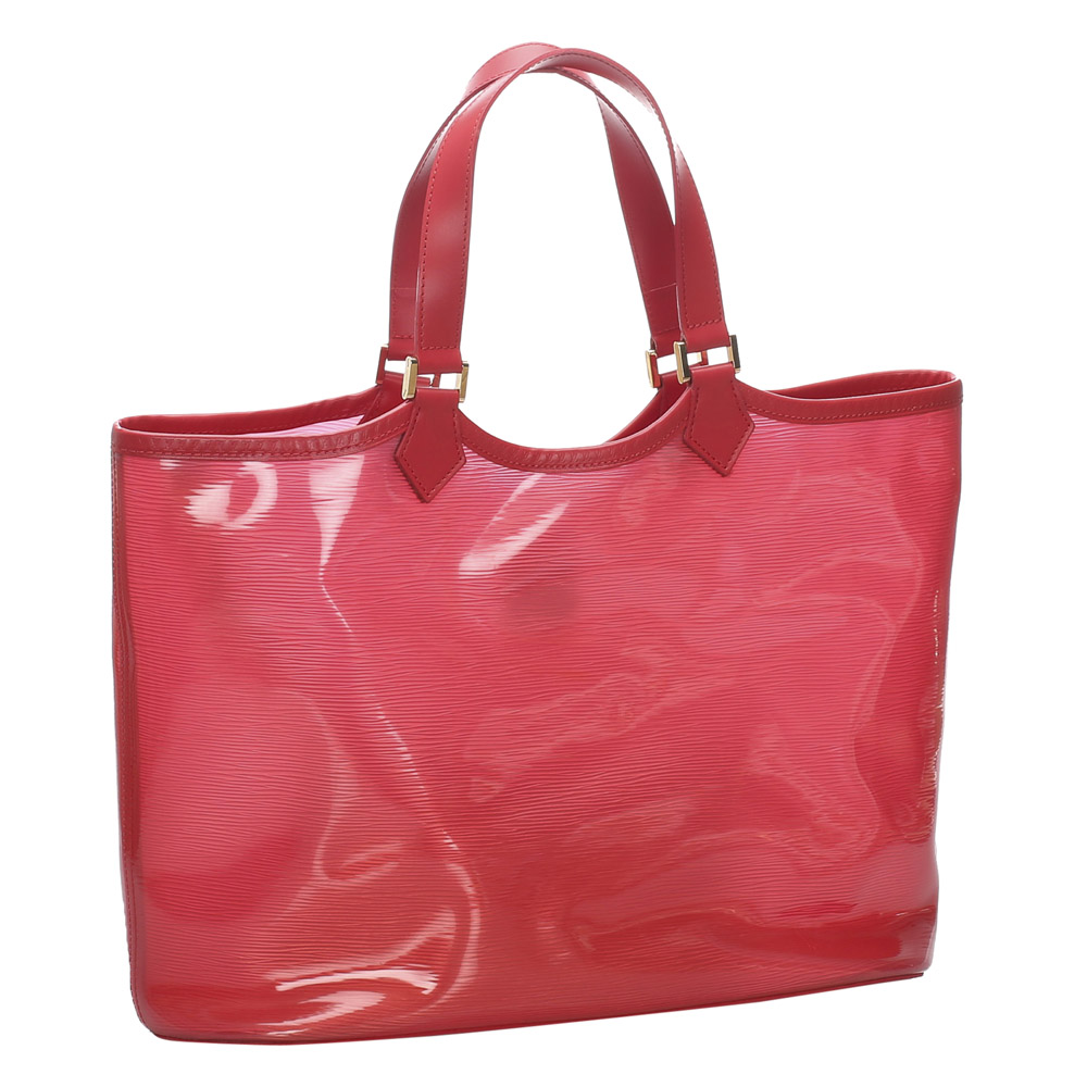 

Louis Vuitton Red Epi PVC Plage Lagoon Bag