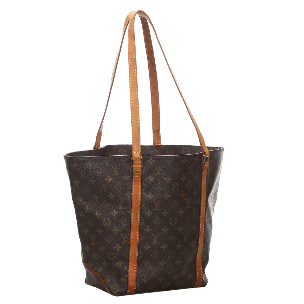 

Louis Vuitton Monogram Canvas Sac Shopping 48 Bag, Brown