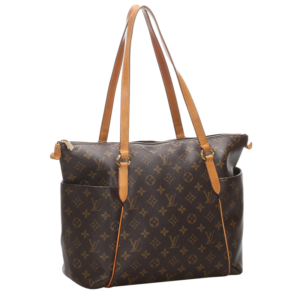 

Louis Vuitton Monogram Canvas Totally MM Bag, Brown