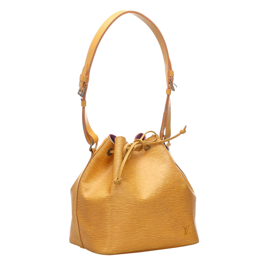 

Louis Vuitton Epi Leather Petit Noe Bag, Yellow