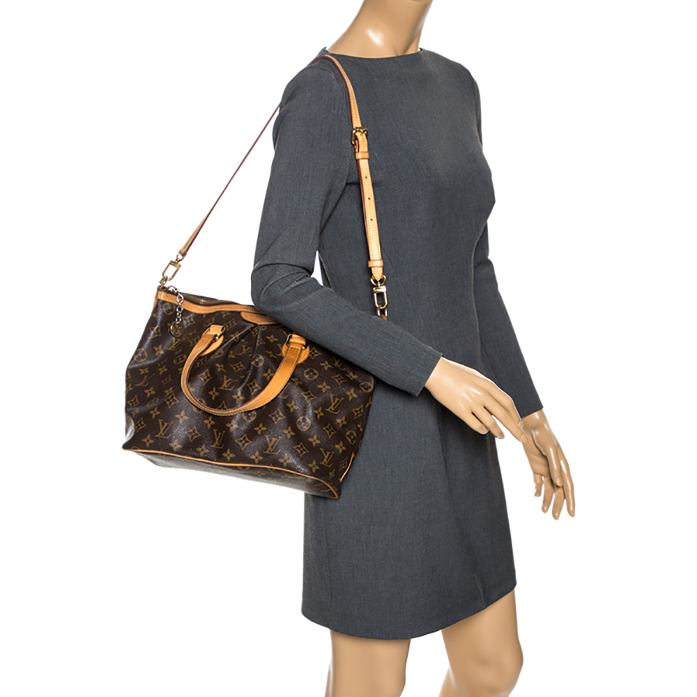 

Louis Vuitton Monogram Canvas Palermo PM Bag, Brown