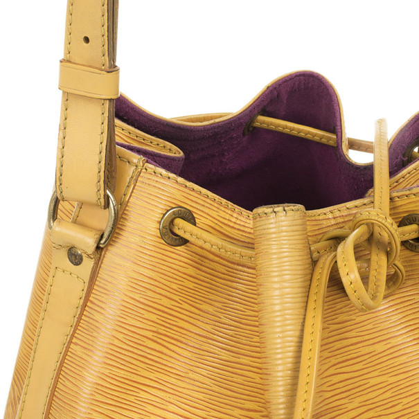 Louis Vuitton Brown Epi Petit Noe Leather ref.144457 - Joli Closet