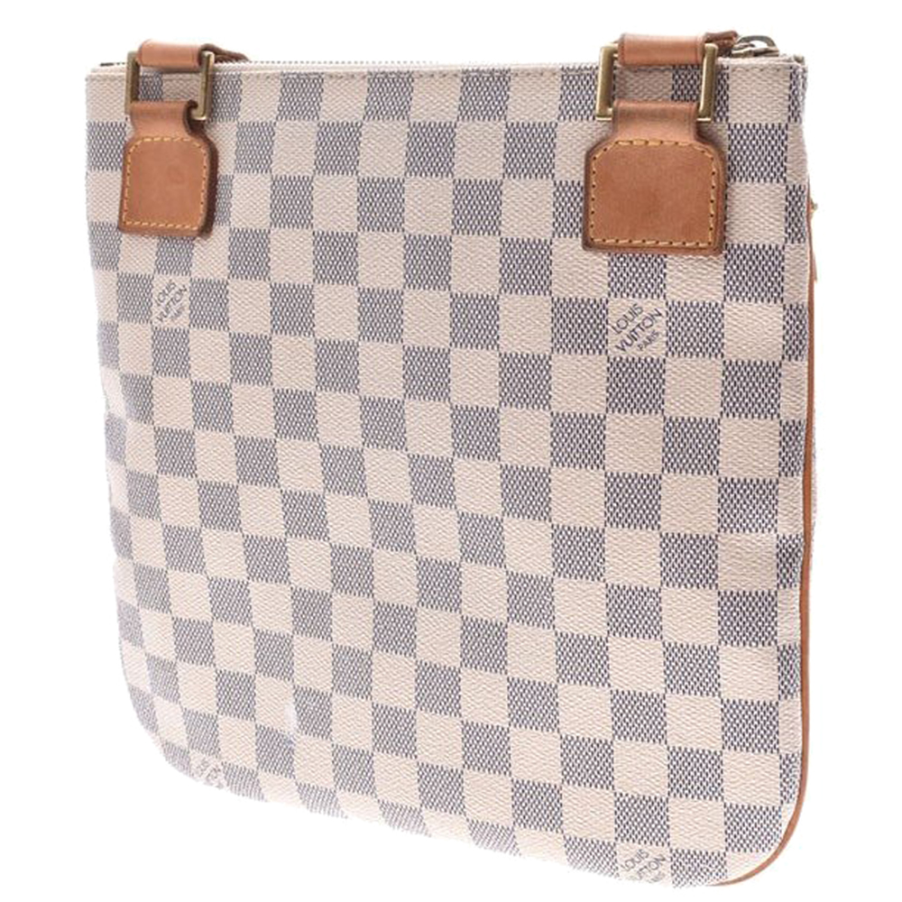 

Louis Vuitton Damier Azur Canvas Pochette Bosphore Bag, Blue