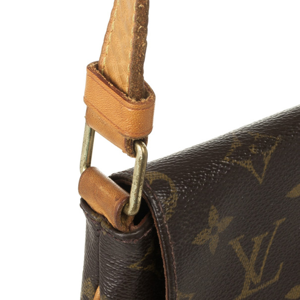 Louis Vuitton Musette Salsa Handbag Monogram Canvas GM Brown 2244141