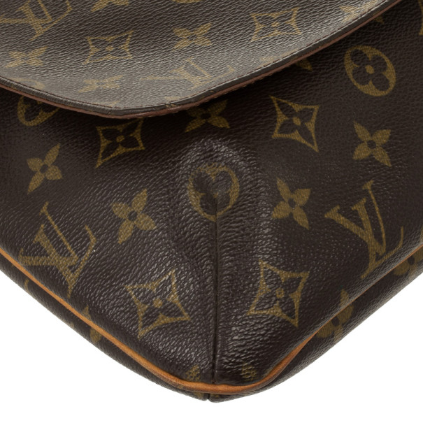 Louis Vuitton Brown Monogram Musette Salsa GM Long Strap Leather Cloth  ref.922022 - Joli Closet