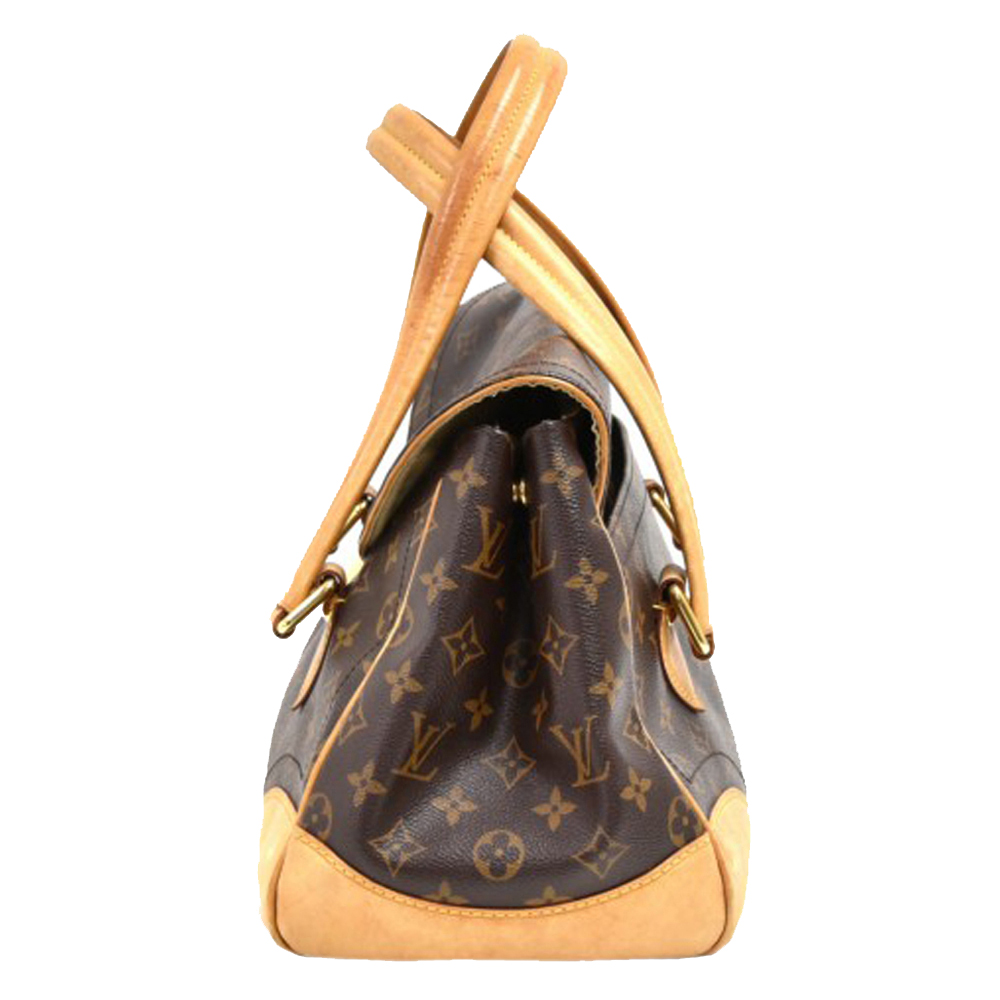 

Louis Vuitton Monogram Canvas Beverly GM Bag, Brown