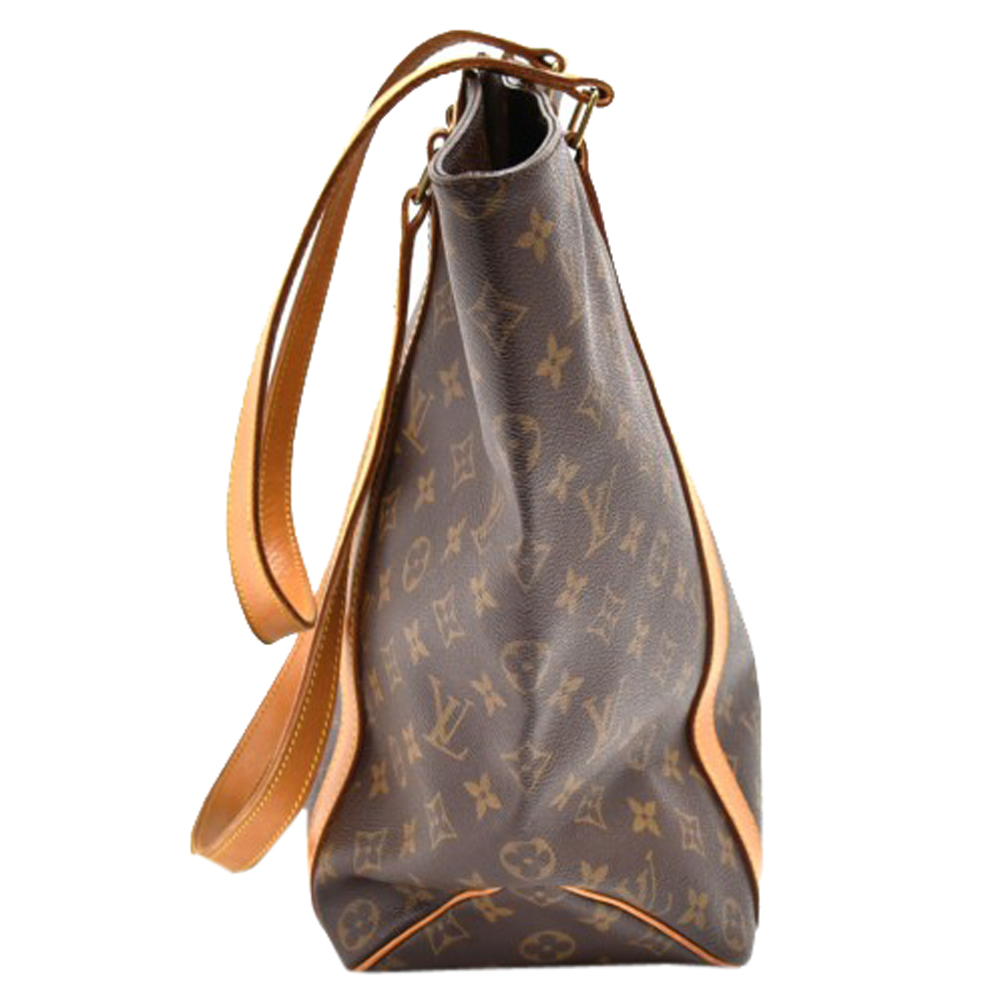 

Louis Vuitton Monogram Canvas Sac Shopping Tote Bag, Brown