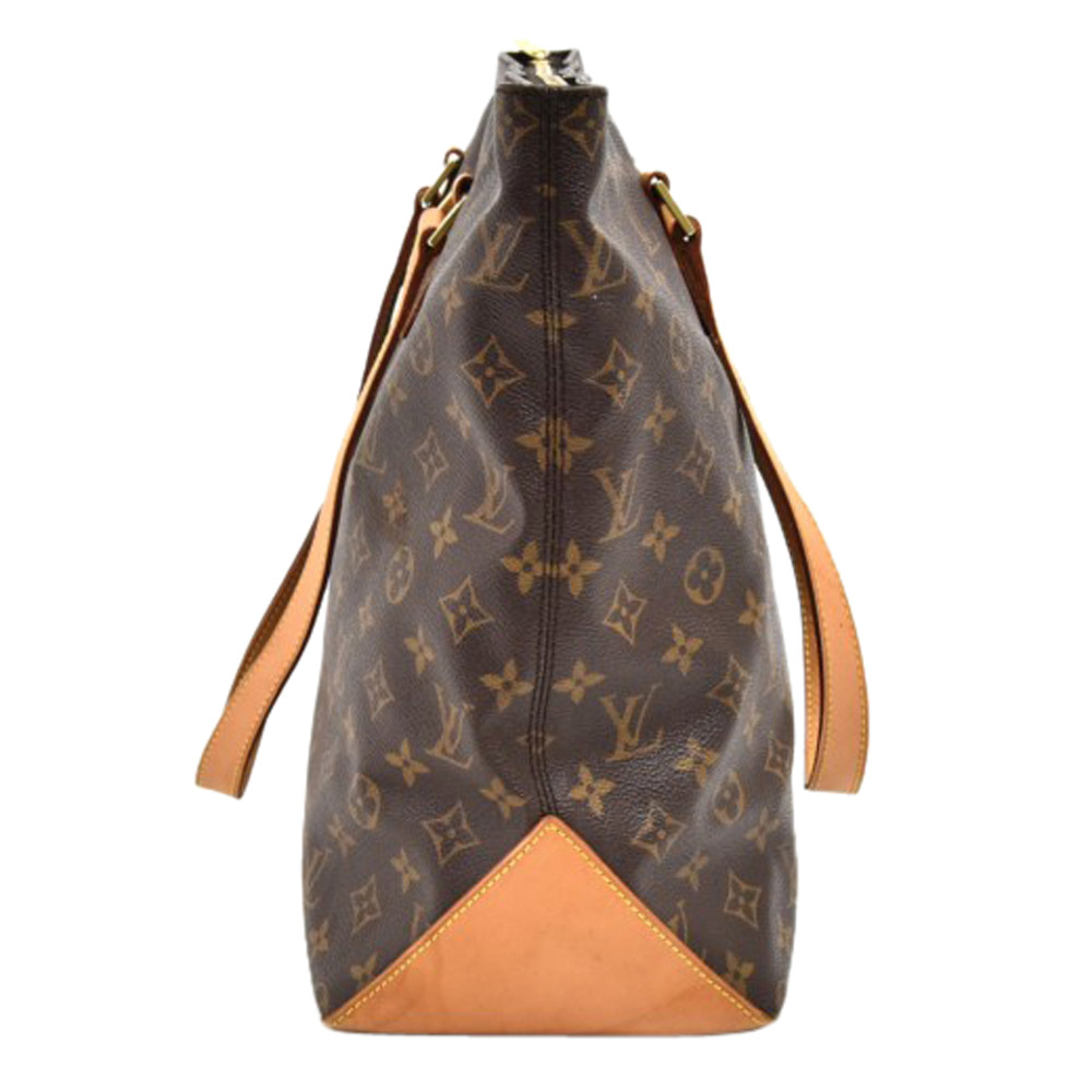 

Louis Vuitton Monogram Canvas Cabas Mezzo Tote, Brown