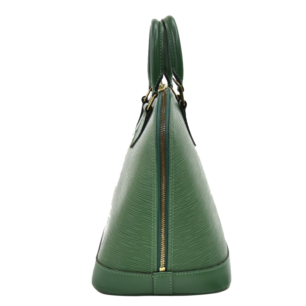 

Louis Vuitton Green Epi Leather Alma PM Bag