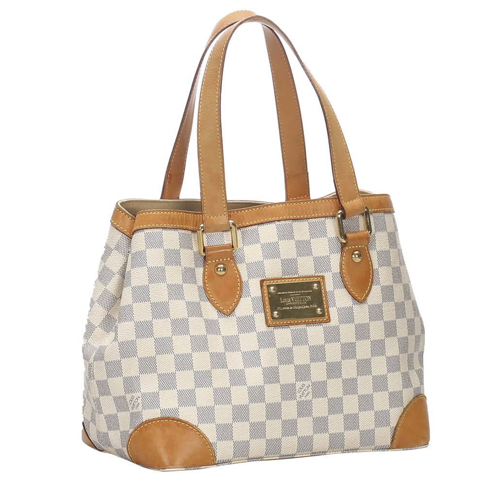 

Louis Vuitton Damier Azur Canvas Hampstead PM Bag, Blue