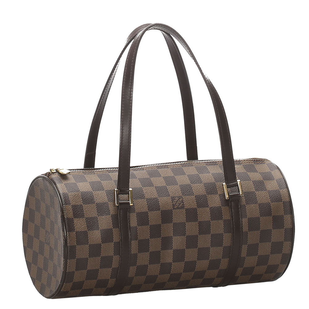 

Louis Vuitton Damier Ebene Canvas Papillon 30 Bag, Brown