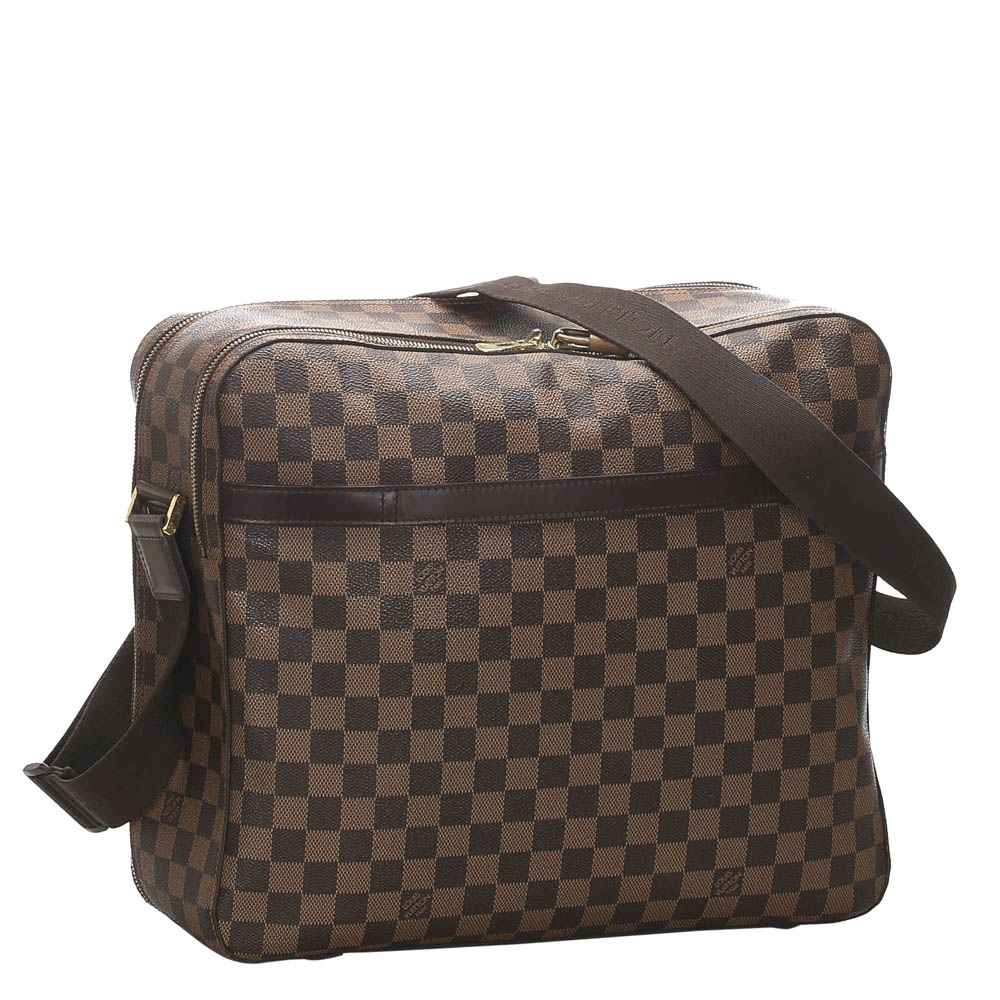 

Louis Vuitton Damier Ebene Canvas Dorsoduro Bag, Brown