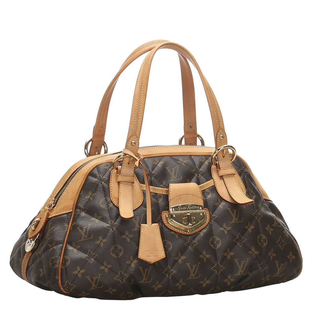 

Louis Vuitton Monogram Canvas Etoile Bowling Bag, Brown