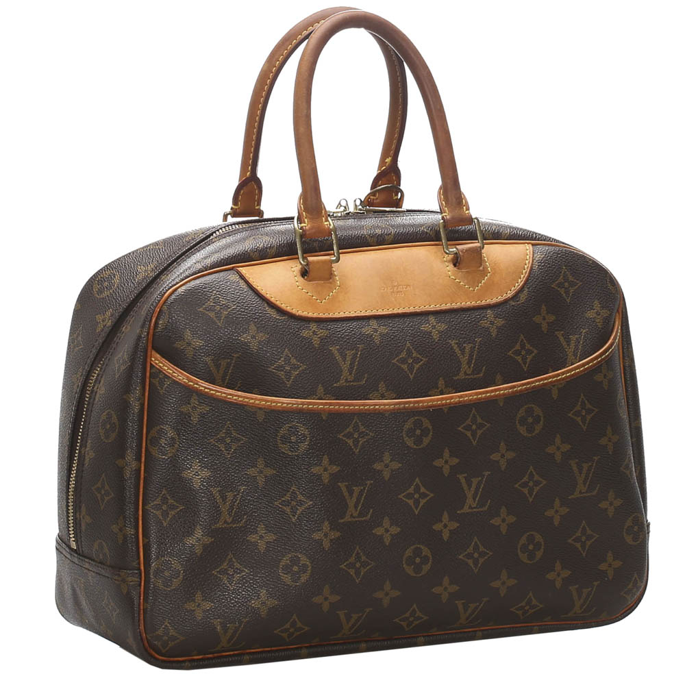 

Louis Vuitton Monogram Canvas Deauville Bag, Brown