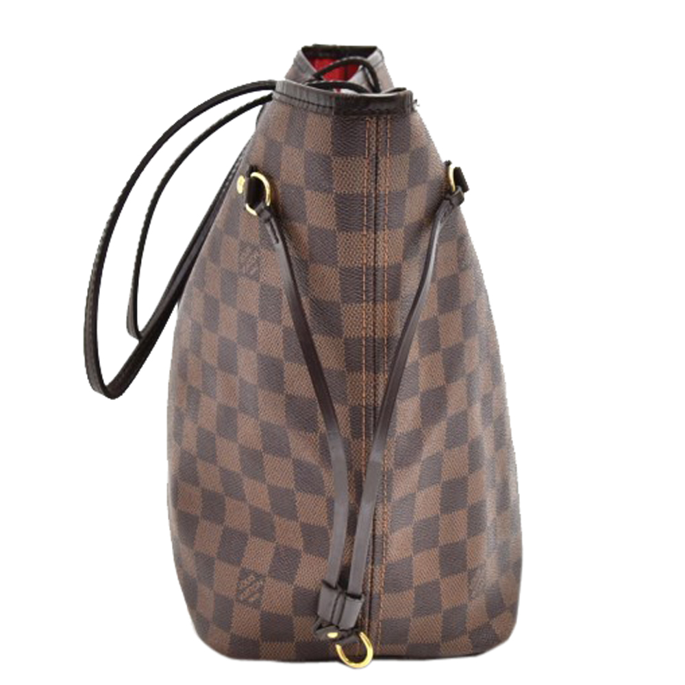 

Louis Vuitton Damier Ebene Canvas Neverfull MM Bag, Brown