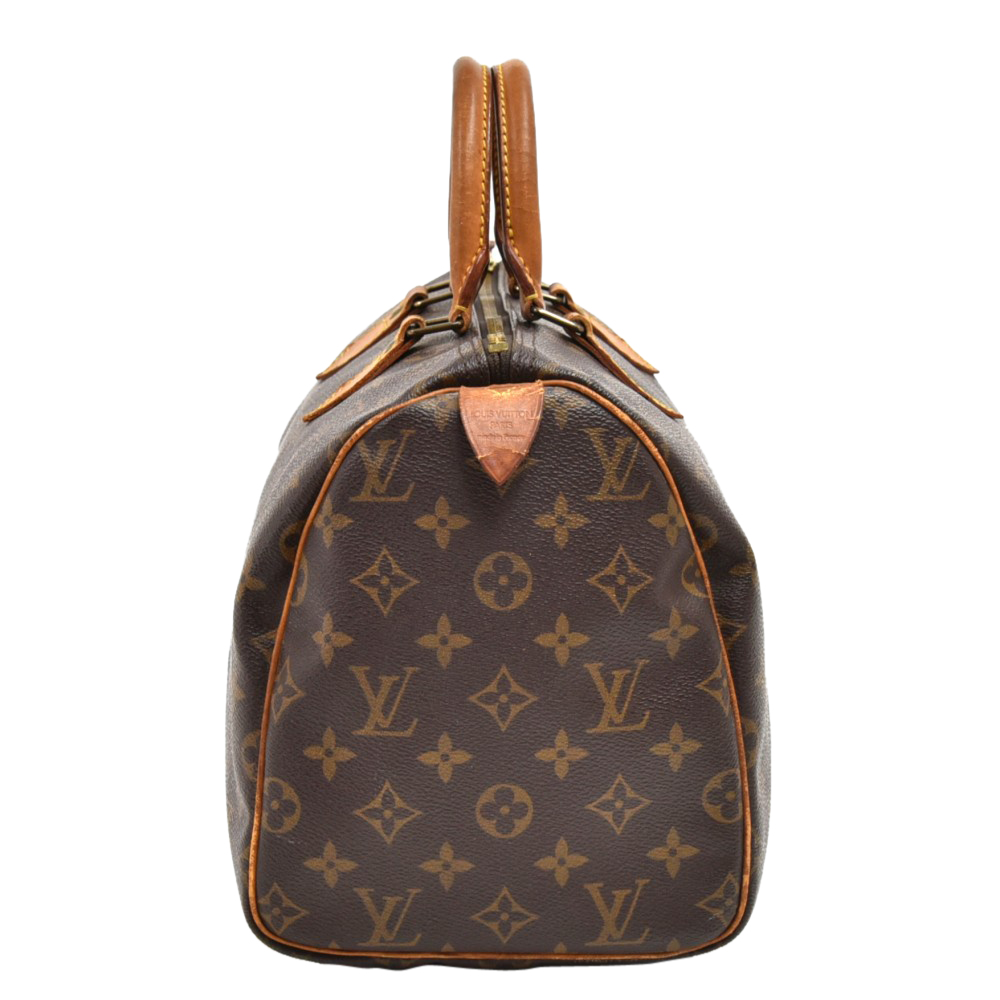 

Louis Vuitton Monogram Canvas Speedy 30 City Bag, Brown