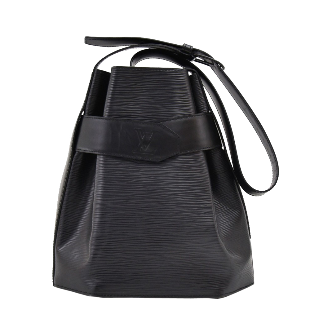 Louis Vuitton Black Epi Leather Sac Depaule PM Bag Louis Vuitton The