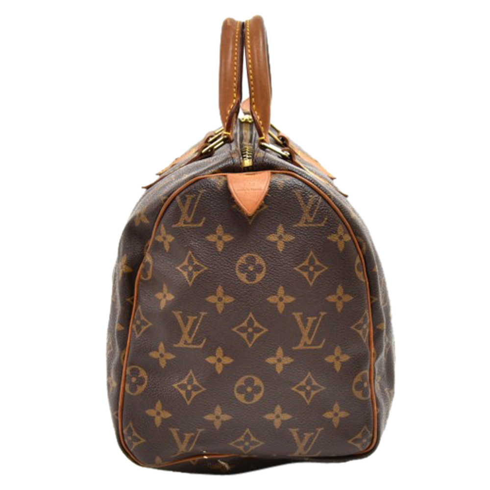 

Louis Vuitton Monogram Canvas Speedy 30 City Bag, Brown
